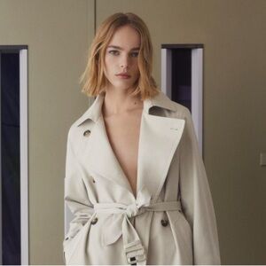 Double Breasted Trench Coat